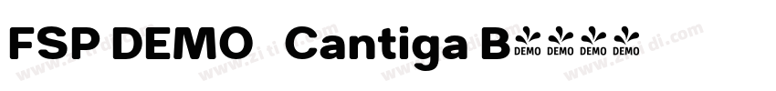FSP DEMO   Cantiga B字体转换
